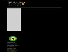 Tablet Screenshot of fontaines-filtrantes-stefani.com